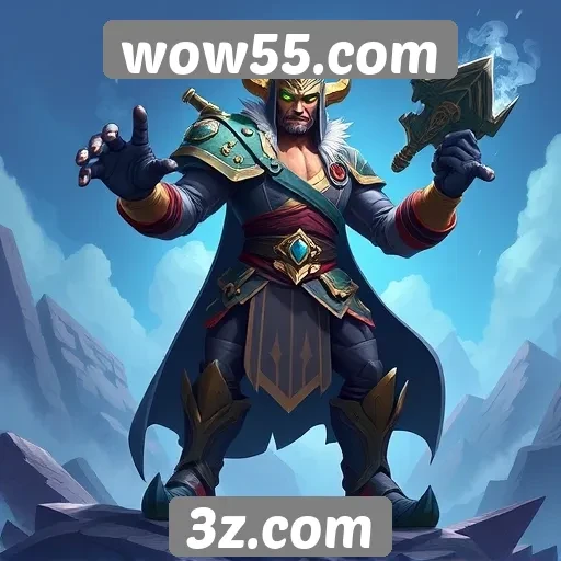 Análise de jogos disponíveis no site wow55.com