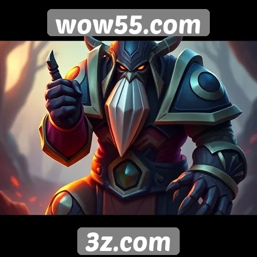 Jogabilidade oferecida por wow55.com para usuários