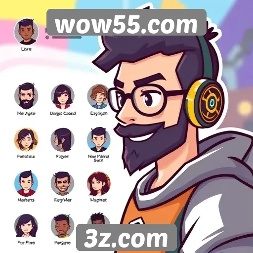 Perfil dos usuários do wow55.com