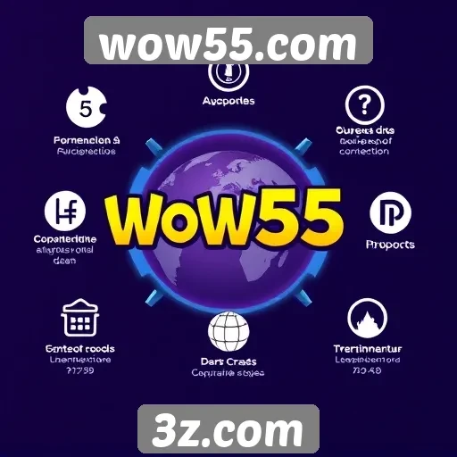 Análise das funcionalidades do wow55.com